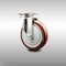 Service Caster 5 Inch 316SS Maroon Polyurethane Wheel Swivel Top Plate Caster SCC-SS31620S514-PPUB-MRN - alternate 1
